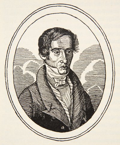 Augustin Fresnel, copia di Boris Mestchersky, illustrazione da 